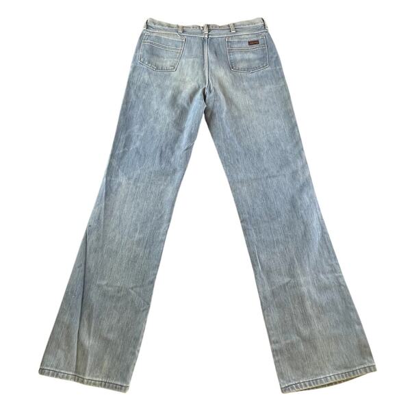 Vintage Sedgefield Jeans 38 x 36 Long Made in USA Lightwash Faded Western Work - Picture 2 of 8
